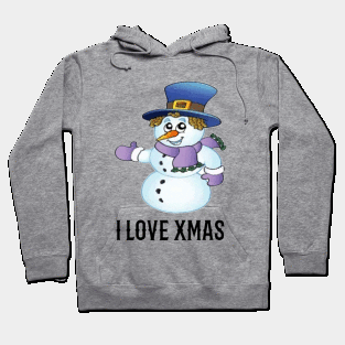 I love Xmas Hoodie